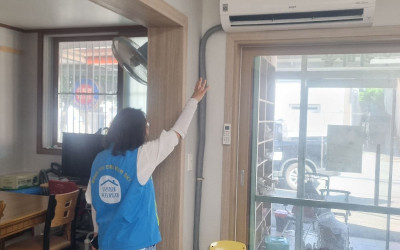 [순천시 상사면] 경로당 냉방기 점검