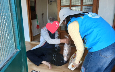 [완도군 금당면]어르신지킴이단 물품전달 및 …