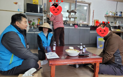 [완도군 금당면]설 명절맞이 기부물품 전달 …