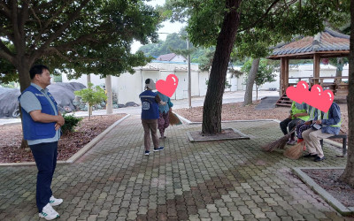 [완도군 금당면]노인일자리 온열질환 예방 물…