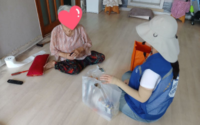 [완도군 금당면]거동불편 독거노인 가정방문 