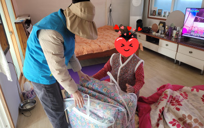   [완도군 금당면]취약계층 이불세트 전달