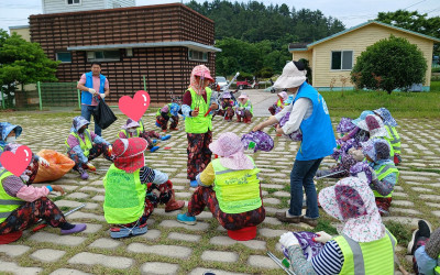 [완도군 금당면]노인일자리 현장방문 및 안전…