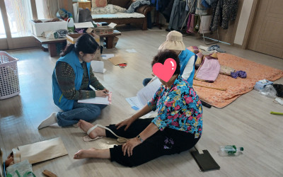 [완도군 금당면]장애인가구 가정방문 