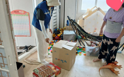 [완도군 금당면]아동급식 배부 활동