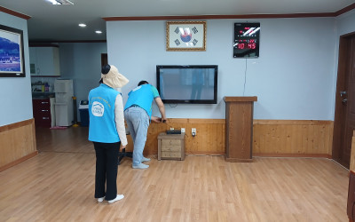 [완도군 금당면]경로당 시설점검