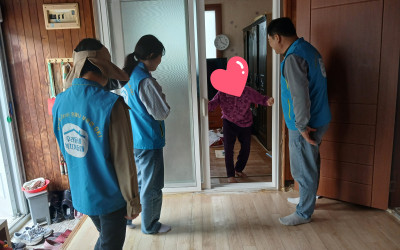 [완도군 금당면]독거노인 가정방문 및 생활실…