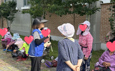 [완도군 금당면]폭염대비 노인일자리 현장점검…