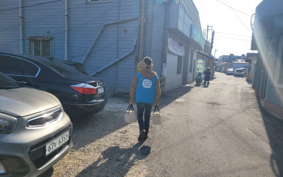 [완도군 금당면]저소득 무료급식 밑반찬 전달…