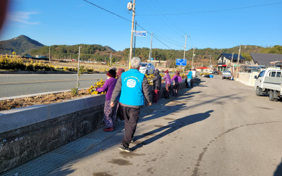 [완도군 금당면]노인일자리 현장점검 