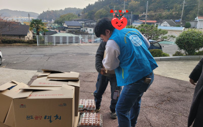 [완도군 금당면]미취학 및 아동급식 배부