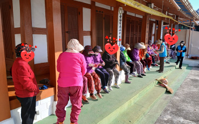[완도군 금당면]노인일자리 현장점검 및 활동…