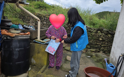 [진도군 조도면] 지정기탁 백미 전달
