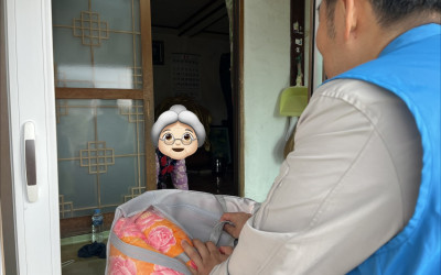 [강진군 병영면] 취약계층 난방물품 지원사업