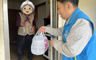 [강진군 병영면] 홀몸어르신 반찬 전달