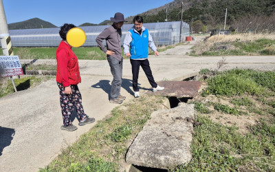 [화순군 한천면] 경로당 방문 및 마을 안전…