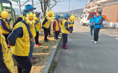 [화순군 한천면] 노인 일자리 사업 현장 방…
