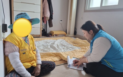 [화순군 한천면] 독거 어르신 안부 살피기