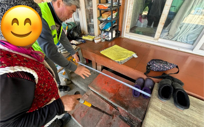 [해남군 삼산면]우리동네복지기동대 현장 출동