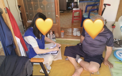 [완도군 신지면] 통합돌봄 신청자 가정방문