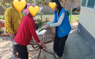 [완도군 신지면] 통합 돌봄 대상자 가정방문