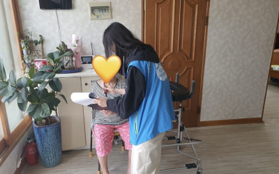 [완도군 신지면] 통합돌봄 신청자 가정방문