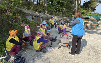 [완도군 보길면] 노인일자리 안전교육
