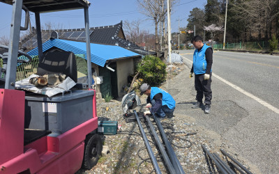 (장성군 장성읍)철재 안전계단 설치