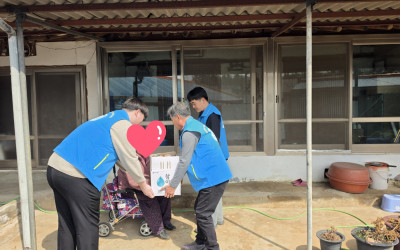 (영암군 군서면) 독거노인 안부살피기 및 물…