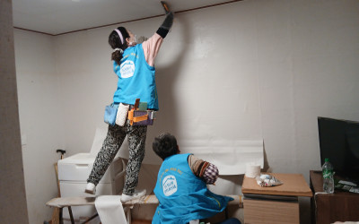 [무안군 해제면]홀몸어르신 가구 도배교체
