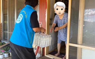 [강진군 병영면] 독거노인 가정방문 및 생수…