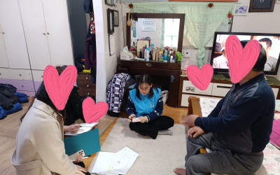 [완도군 청산면]취약계층 안부살피기 및 맞춤…