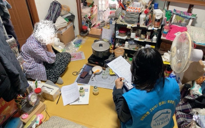 [완도군 청산면] 통합사례관리 대상자 가정방…