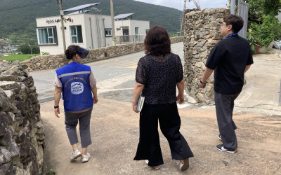[완도군 청산면] 취약계층 가정 방문 실시