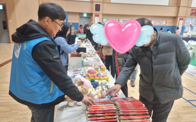 [완도군 청산면] 사랑의 나눔 바자회 행사 …