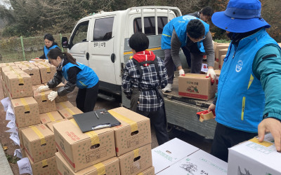 [완도군 청산면] 독거어르신 사랑의 김장 나…