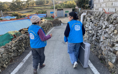 [완도군 청산면]독거어르신 안부 살피기 및 …