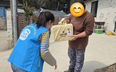[장성군 북이면] 복지기동대 취약계층 물품 …