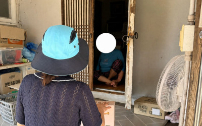 [장성군 북이면] 취약계층 생활필수품 전달