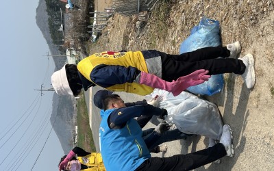 [진도군 진도읍] 지도리 도로변 생활쓰레기 …