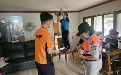 [고흥군 동강면] 복지기동대와 119생활안전…