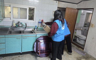 [완도군] 위기가구 주거환경개선사업 현장방문…