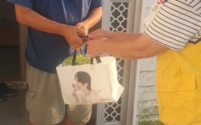 [해남군 삼산면] 반찬 배달 출동~~