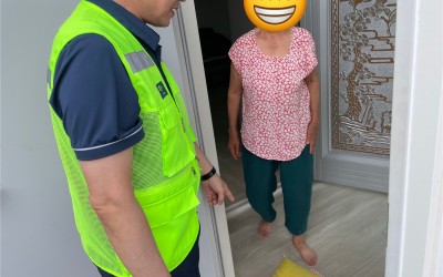 [해남군 삼산면] 백미 전달1