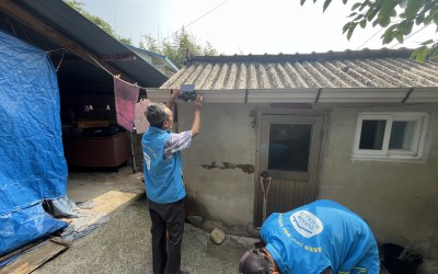 [해남군 옥천면]태양광 안심등 설치