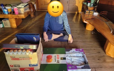 [해남군삼산면] 명절꾸러미전달2