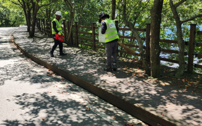 [해남군 해남읍] 근린공원 환경정화 봉사활동
