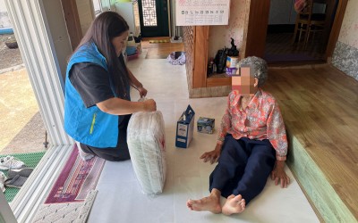 [완도군 금일읍]복지기동대 폭염키트 전달 및…