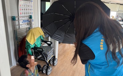 [완도군 금일읍]복지기동대 폭염키트 전달 및…