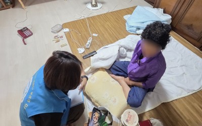 [장성군] 차상위계층 노인가구 식료품 전달 …